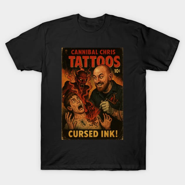 Cursed Ink T-Shirt by CannibalChris